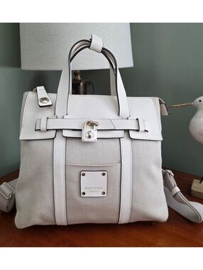 henri bendel jetsetter mini convertible canvas backpack Snake Backpack-US henri bendel | Bags |